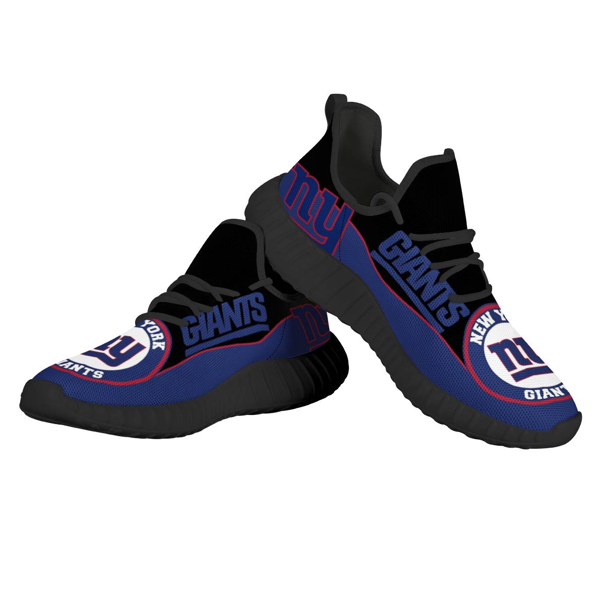 Men's NFL New York Giants Mesh Knit Sneakers/Shoes 003